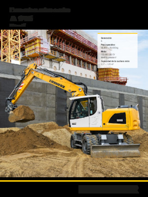 Колесни екскаватори Liebherr A 916 Litronic G6.0