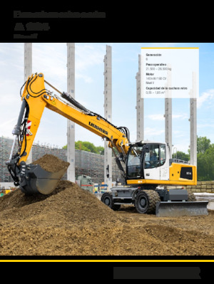 Колесни екскаватори Liebherr A 924 Litronic G6.0