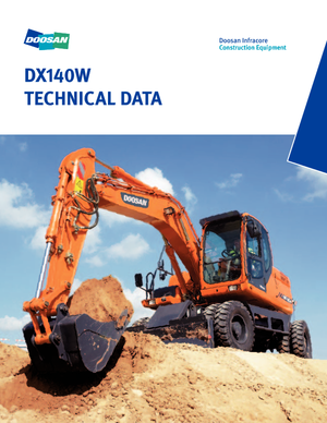 Колесни екскаватори Doosan DX 140 W