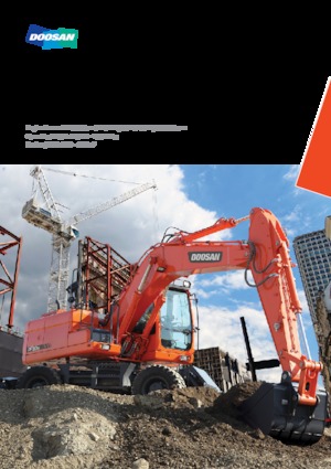 Колесни екскаватори Doosan DX190WA