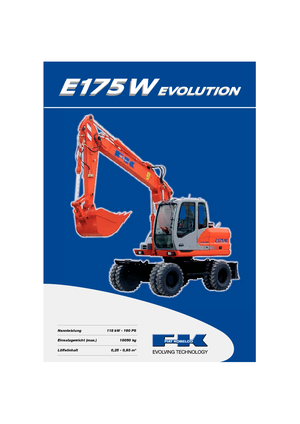 Колесни екскаватори Fiat Kobelco E 175 WT
