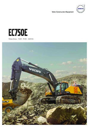 Верижни екскаватори Volvo EC750E