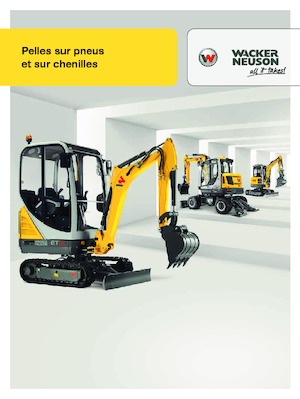 Колесни екскаватори Wacker Neuson EW 100