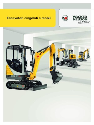Колесни екскаватори Wacker Neuson EW 100