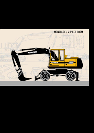 Колесни екскаватори Akerman-Volvo EW 130 C