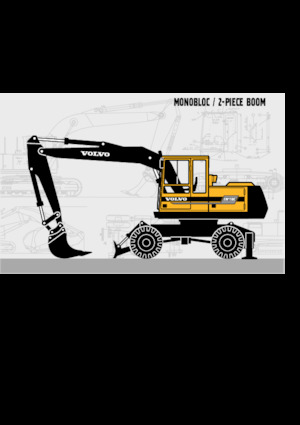 Колесни екскаватори Akerman-Volvo EW 150 C