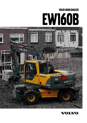 Колесни екскаватори Volvo EW160B
