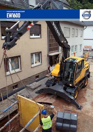 Колесни екскаватори Volvo EW160D