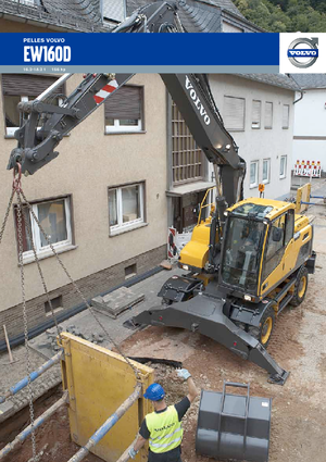 Колесни екскаватори Volvo EW160D