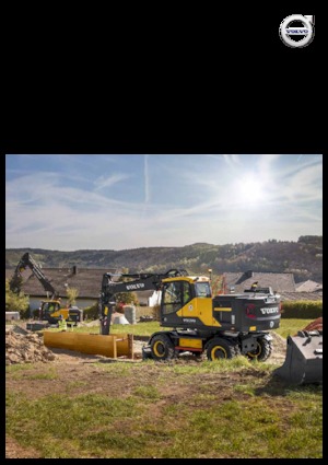 Колесни екскаватори Volvo EW180E