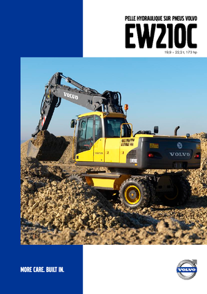 Колесни екскаватори Volvo EW210C
