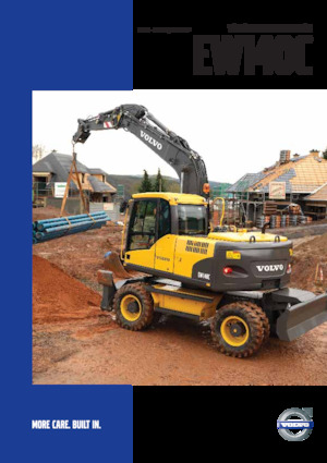 Колесни екскаватори Volvo EW140C
