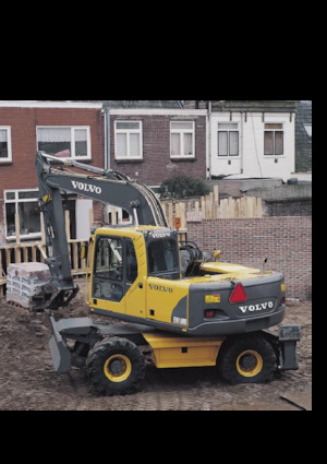 Колесни екскаватори Volvo EW160B