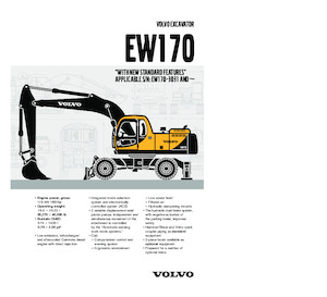 Колесни екскаватори Volvo EW170