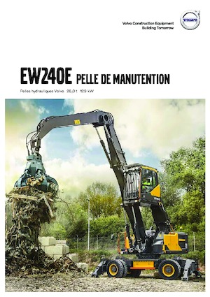 Колесни екскаватори Volvo EW240E MH