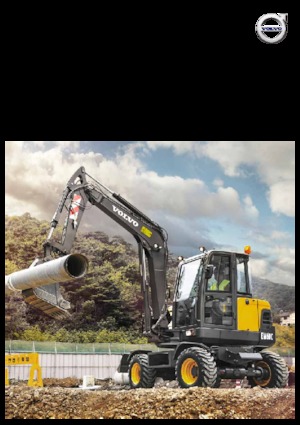 Колесни екскаватори Volvo EW60E 