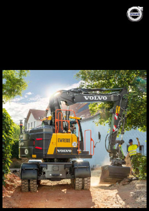 Колесни екскаватори Volvo EWR130E