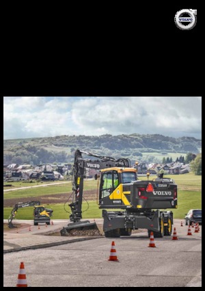 Колесни екскаватори Volvo EWR170E