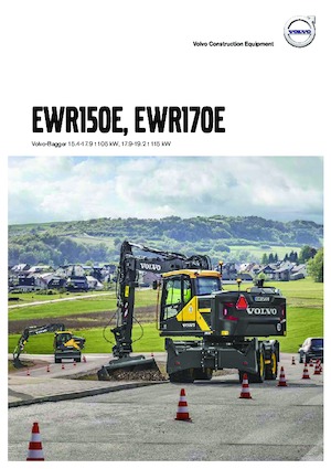 Колесни екскаватори Volvo EWR170E