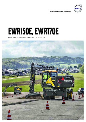 Колесни екскаватори Volvo EWR170E
