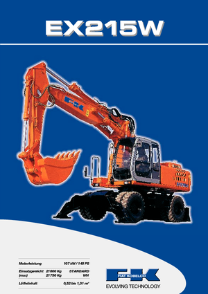 Колесни екскаватори Fiat Kobelco EX 215 WT