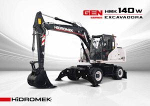 Колесни екскаватори Hidromek HMK 140 W