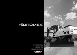 Колесни екскаватори Hidromek HMK 200 W