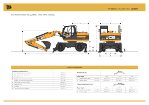 Колесни екскаватори JCB JS 130 W