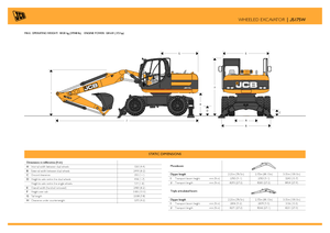 Колесни екскаватори JCB JS 175 W