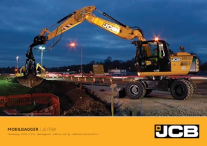 Колесни екскаватори JCB JS175W