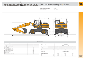 Колесни екскаватори JCB JS 175 W