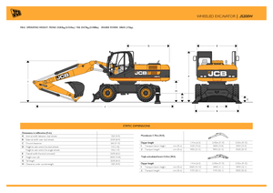 Верижни екскаватори JCB JS 200 W