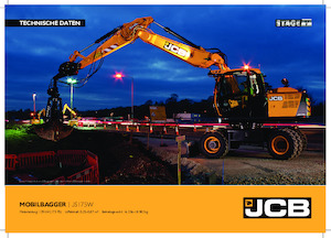 Колесни екскаватори JCB JS175W