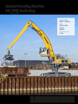 Щишки за ексаватори Liebherr LH 110 M High Rise Industry Litronic