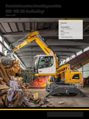 Щишки за ексаватори Liebherr LH 18 M Industry Litronic