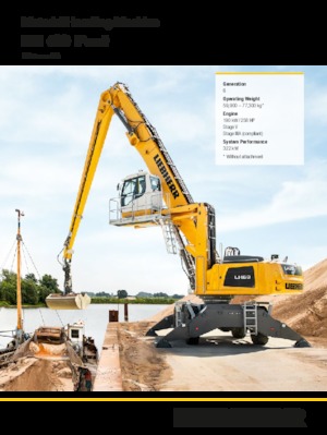 Щишки за ексаватори Liebherr LH 60 M High Rise Port Litronic