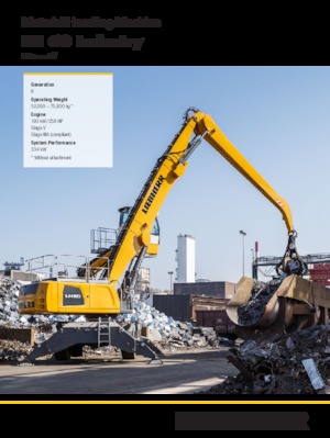 Щишки за ексаватори Liebherr LH 60 M Industry Litronic