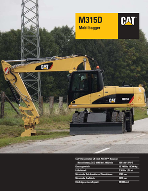 Колесни екскаватори Caterpillar M315D VAH
