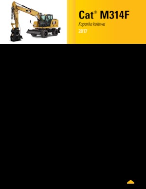 Колесни екскаватори Caterpillar M314F