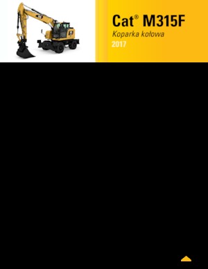 Колесни екскаватори Caterpillar M315F