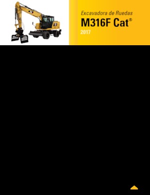 Колесни екскаватори Caterpillar M316F