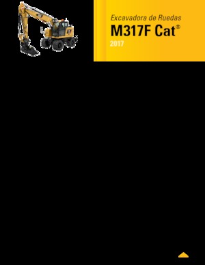 Колесни екскаватори Caterpillar M317F