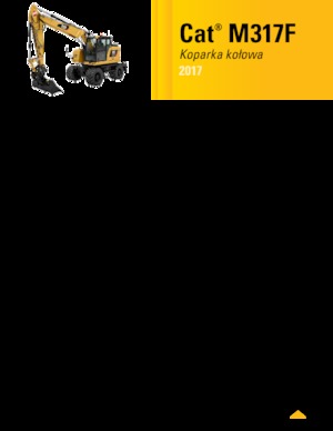 Колесни екскаватори Caterpillar M317F