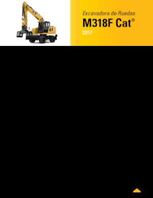 Колесни екскаватори Caterpillar M318F