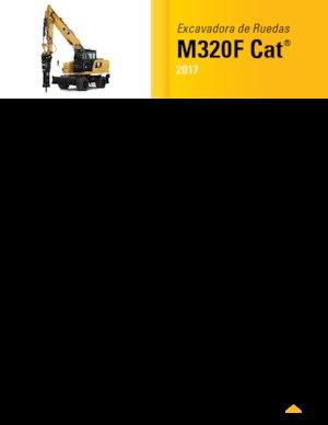 Колесни екскаватори Caterpillar M320F