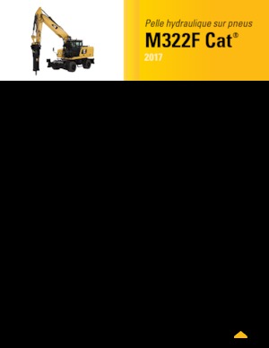 Колесни екскаватори Caterpillar M322F