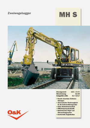 Колесни екскаватори O&K MH S