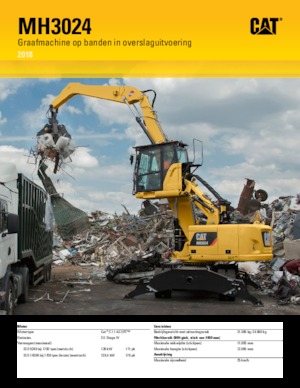 Щишки за ексаватори Caterpillar MH3024