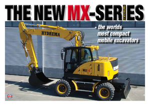 Колесни екскаватори Hydrema MX 16