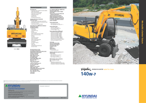 Колесни екскаватори Hyundai R 140 W 7